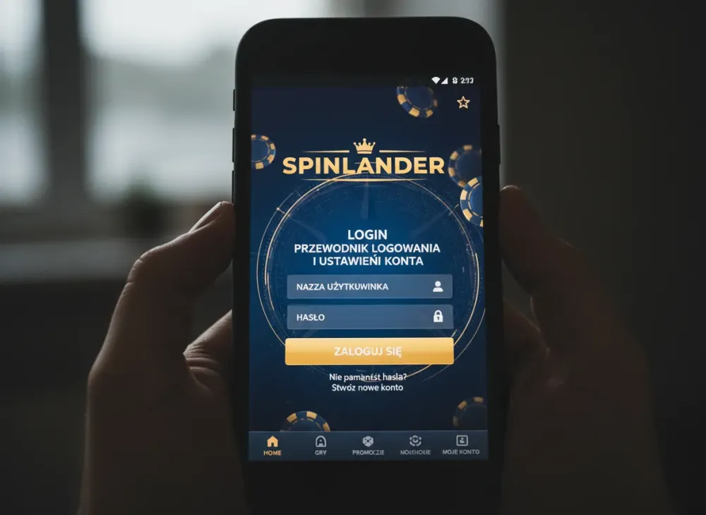 Spinlander login przewodnik logowania i ustawień konta